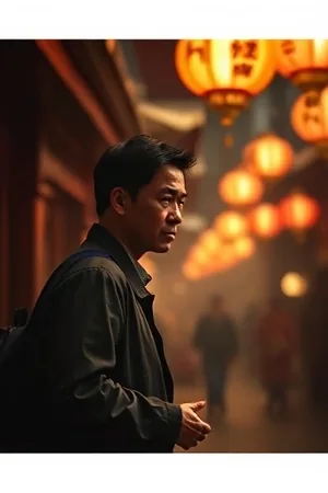 《午夜第七次铃》封面，老旧楼道里第七次亮起的门铃指示灯